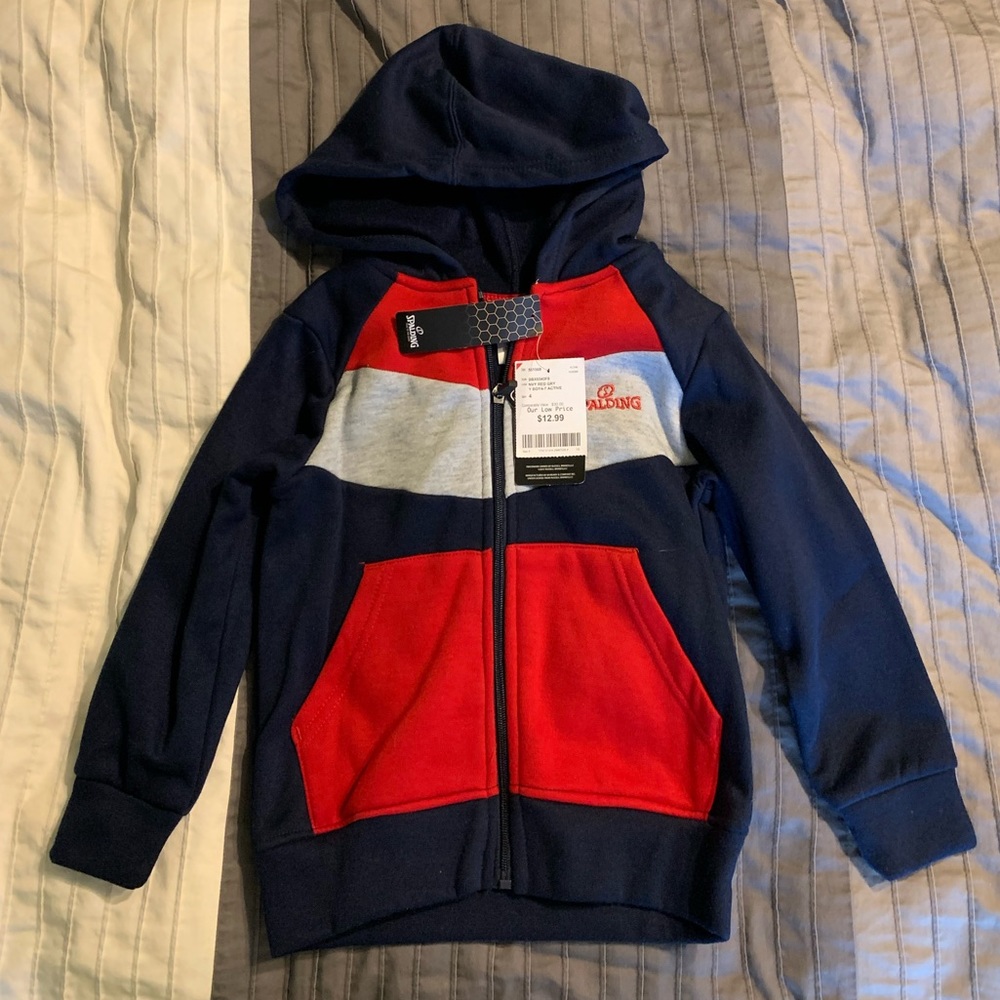 Spalding Toddler Boys Sweatshirt/Hoodie size 4